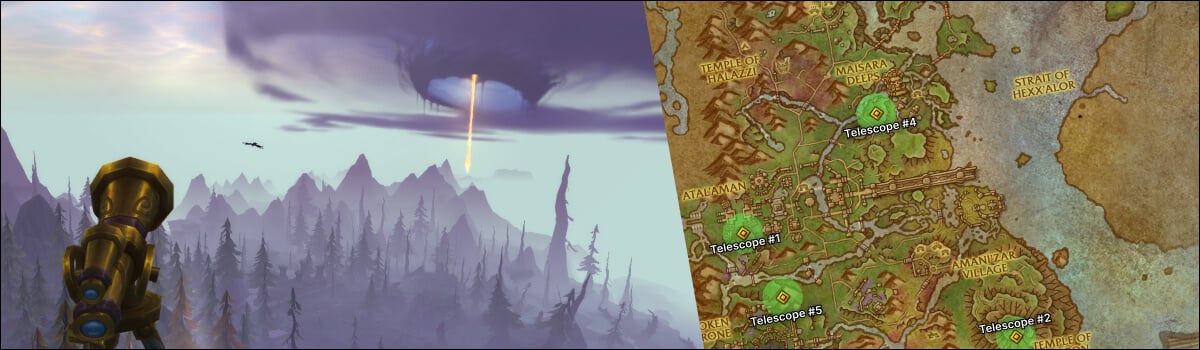 Zul’Aman: The Highest Peaks Locations